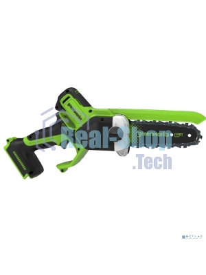 Цепная мини пила аккумуляторная GreenWorks GD24CS15 24V, 15см, бесщеточная, с автоматической смазкой цепи, без АКБ и ЗУ [2010107]