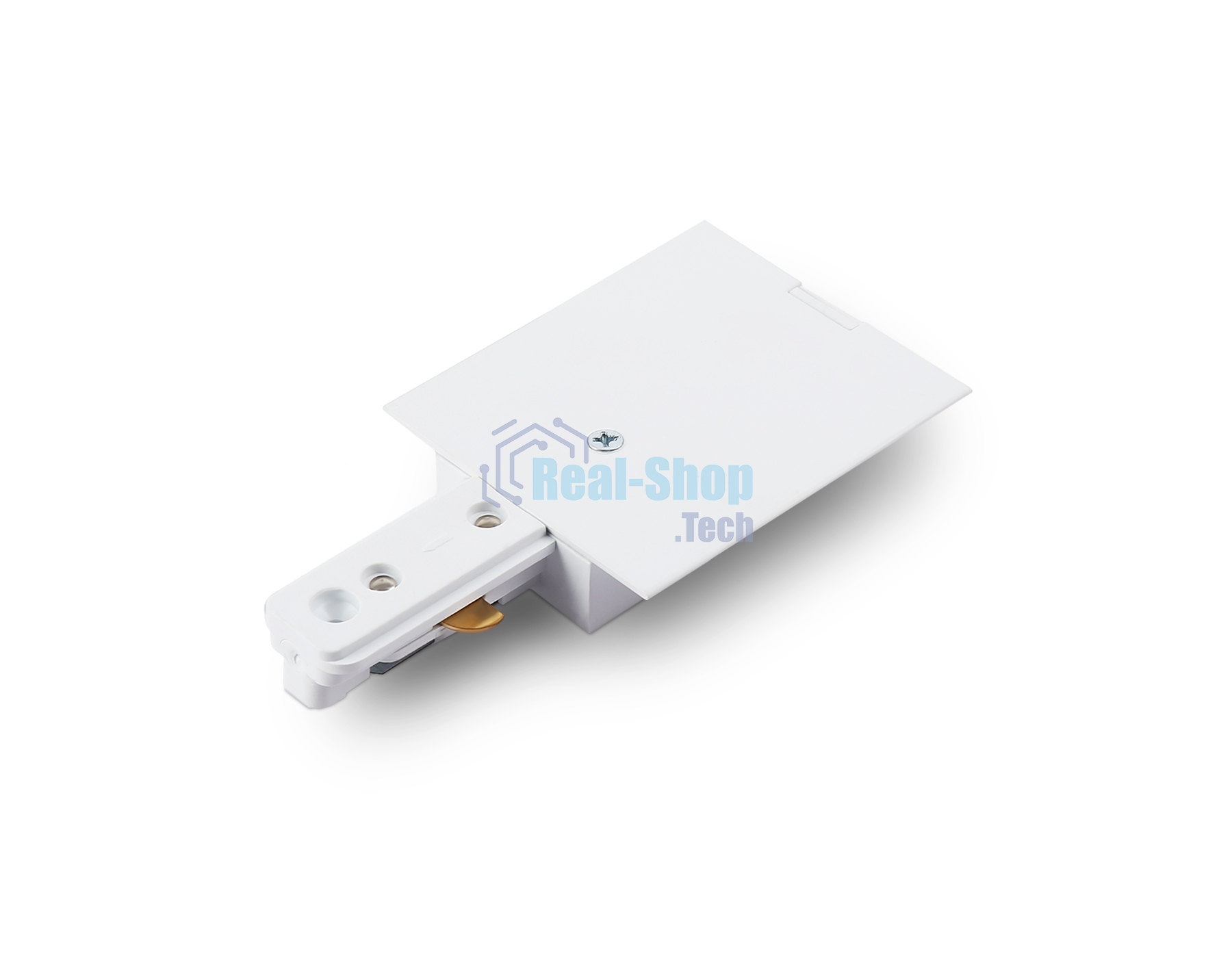 Ввод питания для встраиваемого шинопровода GL7155 WH белый ввод питания IP20 Standard 220V NEW 108*58.6*18