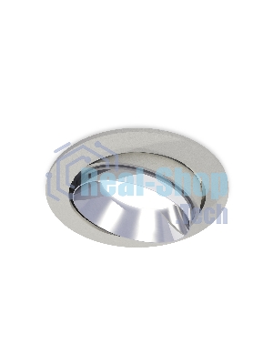 Комплект встраиваемого поворотного светильника Ambrella light XC7653022 SGR/PSL серый песок/серебро полированное MR16 GU5.3 (C7653, N7032)