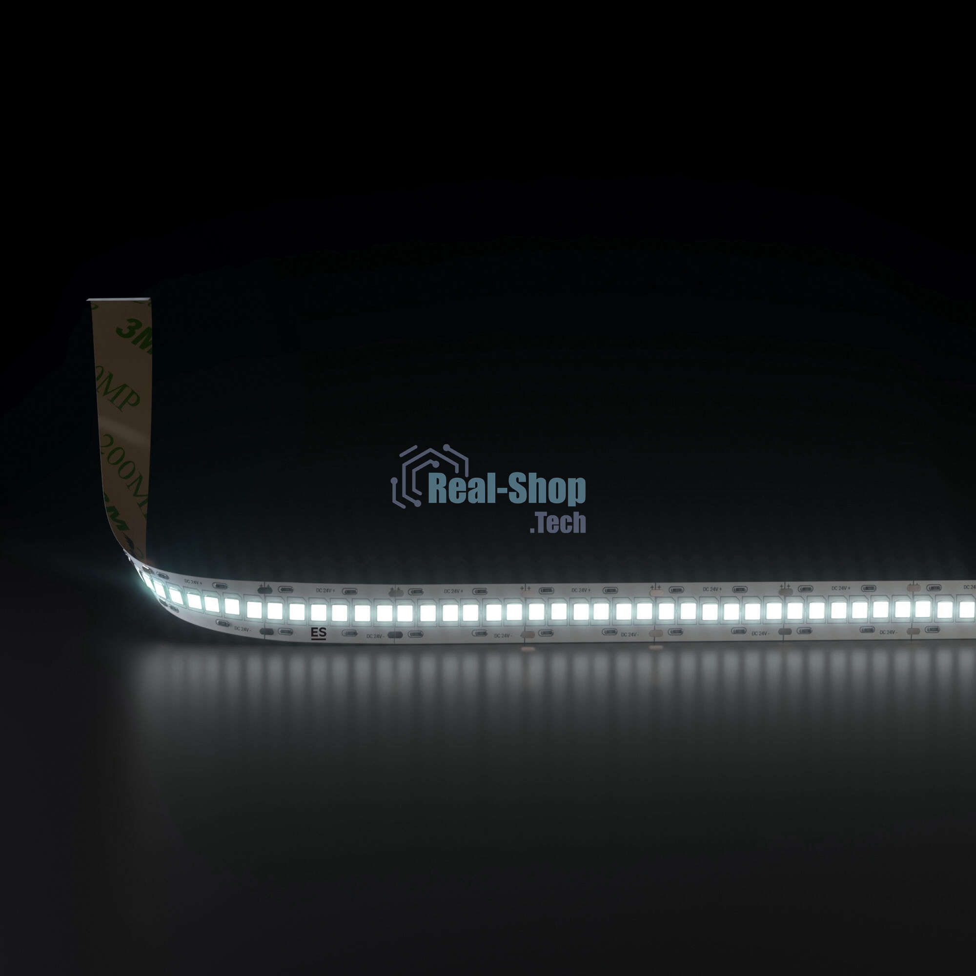 Лента светодиодная 2835 24V 240Led 24W IP20 / 240Led 24W IP20 4200K дневной белый