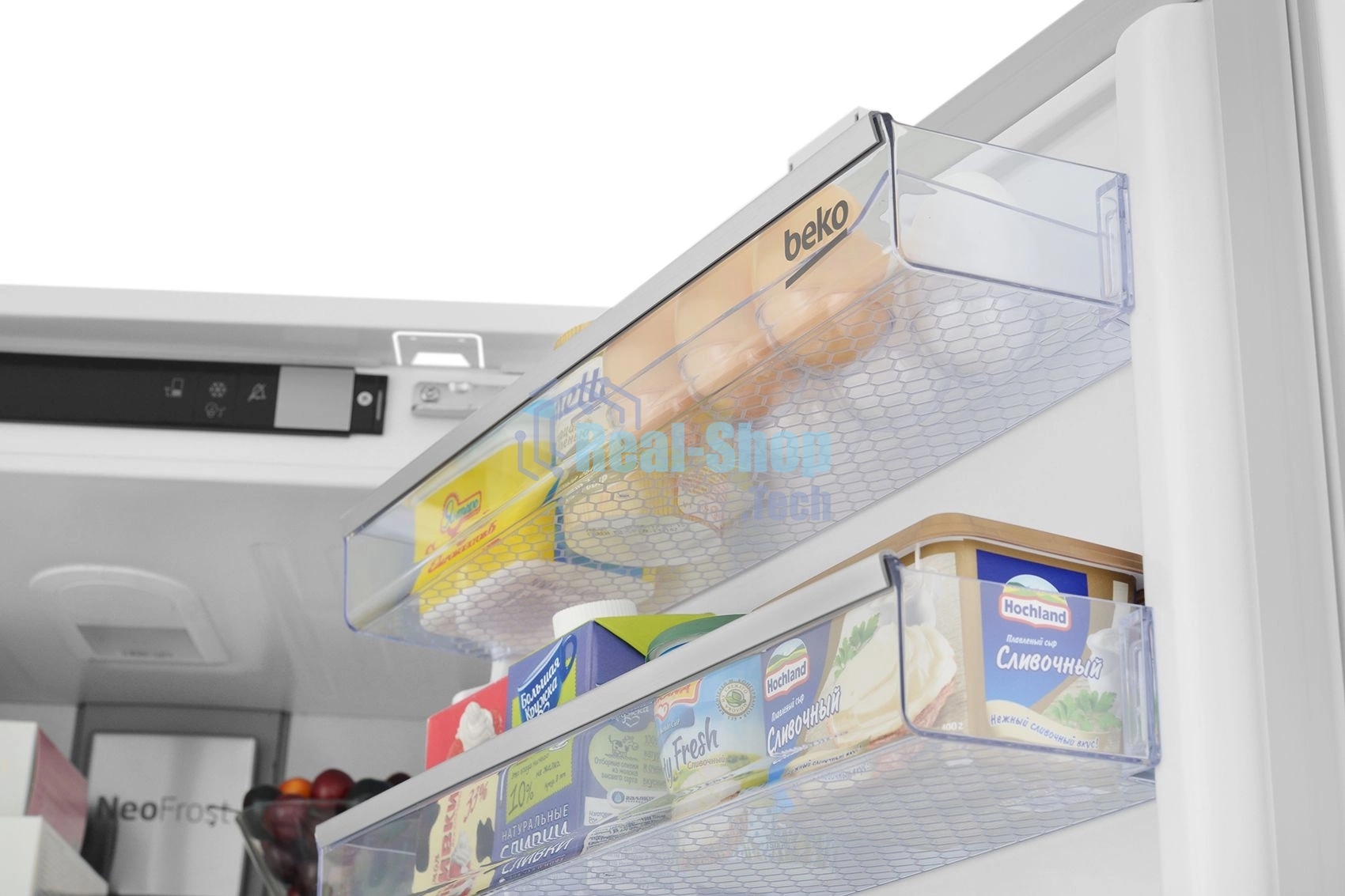 Встраиваемый холодильник Beko Diffusion BCNA306E2S двухкамерный