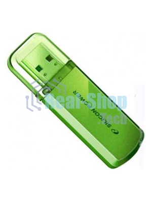 Флешка USB Silicon Power R/W 32Gb Helios 101 SP032Gb,UF2101V1N USB 2.0 зеленый