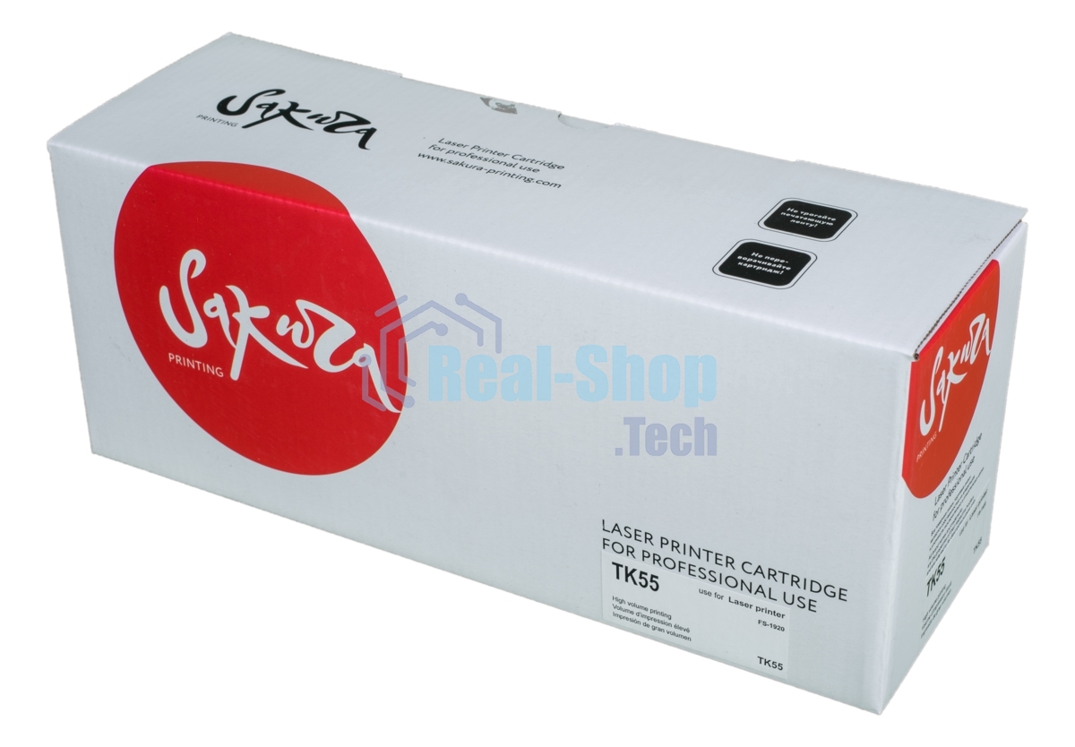 Картридж лазерный Sakura TK55/57 для Kyocera Mita FS-1920, черный, 15000 к.