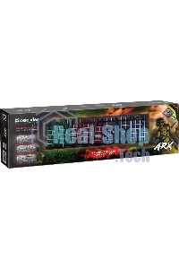 Клавиатура проводная Defender Arx GK-196L RU, USB, черный