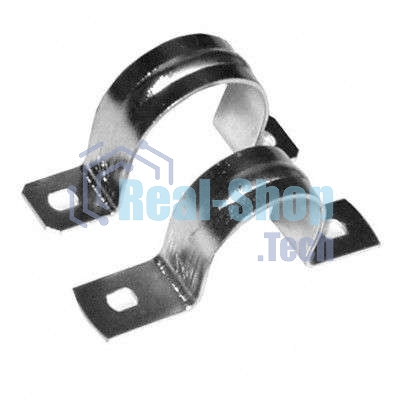 Скоба с внутр. d16мм двухлап. метал. оцинк. Рувинил С21416