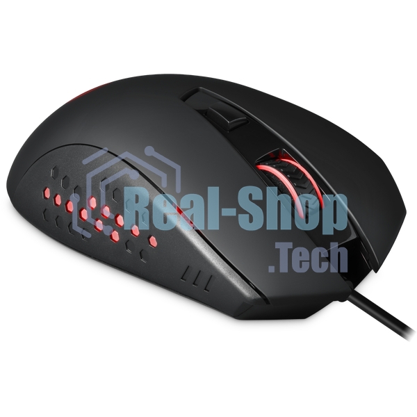 Мышь проводная Redragon Gainer черный, 3200 dpi, USB, кнопки - 6