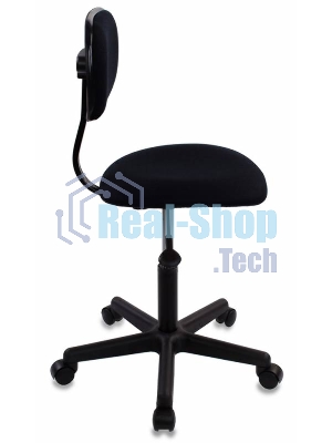 Кресло Бюрократ CH-1201NX черный, ткань, 100 кг