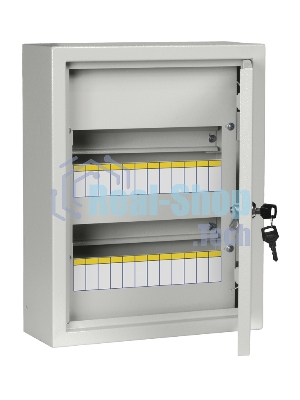 Корпус металлический ЩРн-24з-1 36 УХЛ3 IP31 ИЭК MKM14-N-24-31-Z