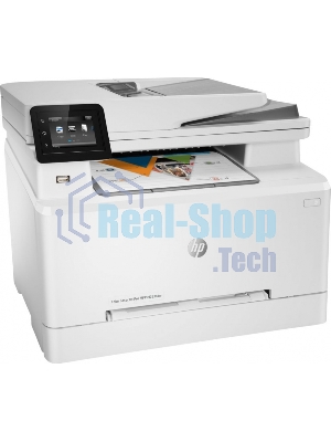 МФУ лазерное HP Color LaserJet Pro M283fdw (7KW75A), A4, цветной, печ. до 21 стр/мин., скан. до 26 стр/мин. (ч/б) 22 стр/мин. (цвет), 600 x 600 dpi (печать) 300x300dpi (скан), USB, RJ-45, Wi-Fi, Air Print, Mopria