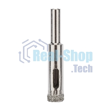 Сверло алмазное Kranz 10 мм, по керамике и стеклу