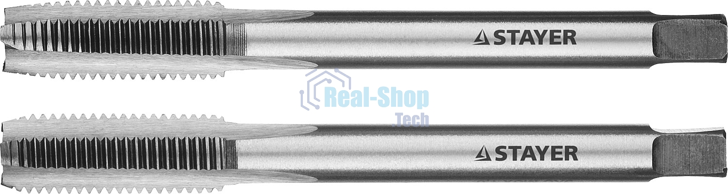 Комплект метчиков, 2 шт STAYER M8х1.0