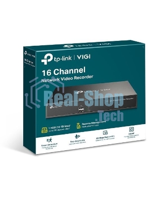 Сетевой видеорегистратор TP-Link VIGI NVR1016H 16 Channel Network Video Recorder