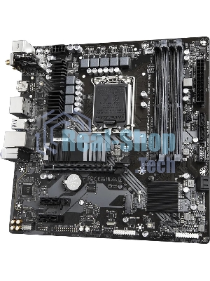 Материнская плата Gigabyte B760M DS3H AX DDR4 (V1.2/V1.3), LGA 1700, Intel B760, 4xDDR4, 4xSATA, 2xM.2, 1xPCI-E 4.0 x16, 2xPCI-E 4.0 x1, 1xHDMI, 2xDP, 1x 2.5Gb LAN, 3xUSB 3.2 Gen 1, 2xUSB 2.0, 3x3.5 мм, 7.1, Micro-ATX