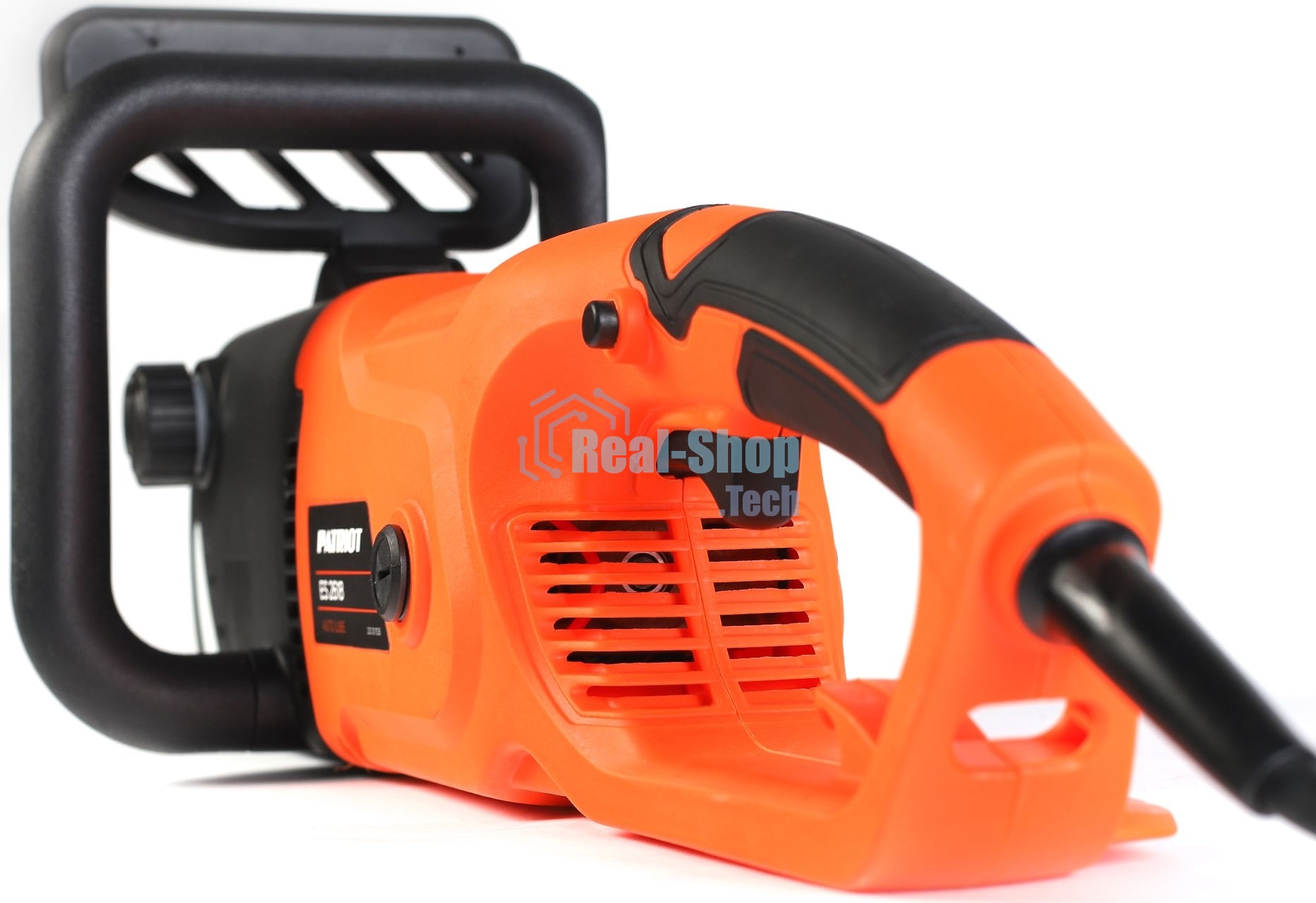 Пила цепная электрическая PATRIOT ES 2618, 2.5кВт,18' шина, продольный двигатель, плавный пуск, бесключевая натяжка цепи