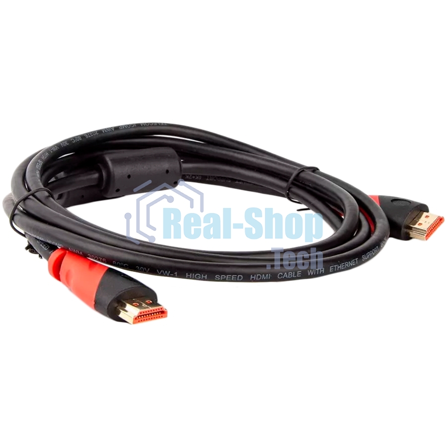 Кабель HDMI-19M --- HDMI-19M ver 2.0 4K*60Hz, 2m 2F TELECOM PRO TCG220F-2M