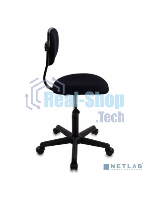 Кресло Бюрократ CH-1201NX черный, ткань, 100 кг