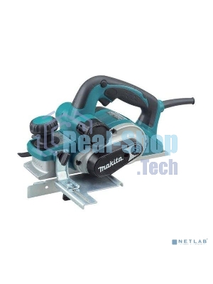 Рубанок Makita KP0810 850 Вт,16000 об\м, ширина-82мм, глуб-4мм, 3.2кг, кор, парал упор