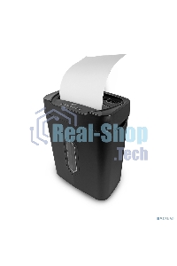 Шредер ГЕЛЕОС УМ22-4 DIN P-4 (4 ур-нь секр.), фрагмент 4х35мм, 14 лист (70г/м2), CD/пл.карты/скрепки/скобы, 22 литра