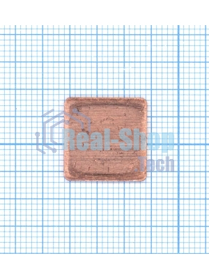 Медная термопрокладка 0.3 мм - 1шт.