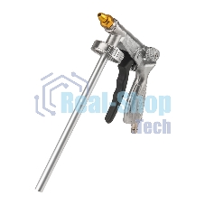 Пистолет Kranz для антигравийных и антикоррозийных составов с гибким и прямым соплом + регулятор давления