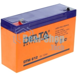 Батарея для ИБП Delta DTM 612 (6V, 12Ah)