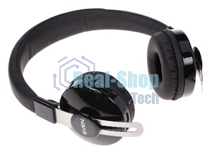 Беспроводные/проводные наушники Sven AP-B325MV черный, накладные, Bluetooth + Jack 3.5 мм, складная конструкция, до 10 ч