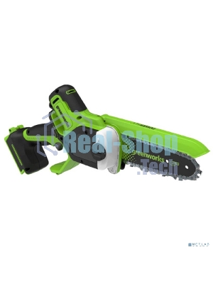 Цепная мини пила аккумуляторная GreenWorks GD24CS15 24V, 15см, бесщеточная, с автоматической смазкой цепи, без АКБ и ЗУ [2010107]