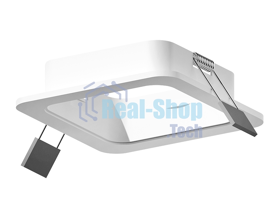 Корпус светильника C7901 SWH белый песок 90*90*H32mm MR16 GU5.3