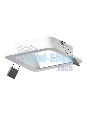 Корпус светильника C7901 SWH белый песок 90*90*H32mm MR16 GU5.3