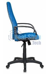 Кресло руководителя Бюрократ CH-808AXSN/TW-10 синий TW-10