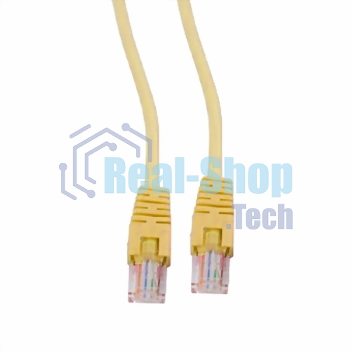 Патч-корд UTP Cablexpert cat.5e, 2м, литой, многожильный, желтый