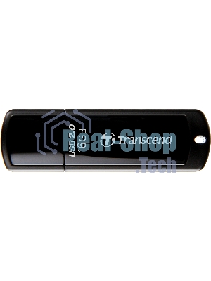 Флешка USB Transcend JetFlash 350 (TS16GJF350), 16Gb, USB 2.0, R/W 15/7, черный