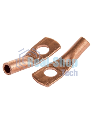 Наконечник медный Rexant ТМ 70-12-13 (70мм² - Ø12мм) (в упак. 5 шт.)