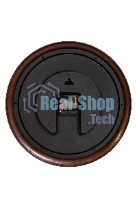 Часы настенные аналоговые Бюрократ WallC-R77P D35см коричневый