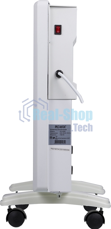 Конвектор Ресанта ОК-1000Е белый, 1000 Вт, 10 м2, термостат, дисплей