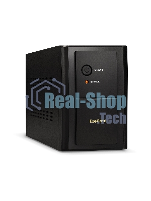Источник бесперебойного питания ExeGate SpecialPro UNB-1500.LED.AVR.C13.RJ 1500VA/950W, LED, AVR, 6*IEC-C13, RJ45/11, черный