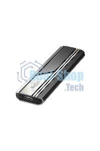 Внешний SSD Netac ZX10, 500 Gb, USB 3.2 Gen 2 Type-C, R/W 1050/1050, черный