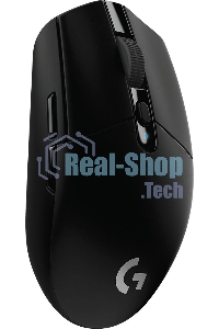 Мышь беспроводная Logitech G304 Lightspeed черный, 12000 dpi, радиоканал, USB, кнопки - 6