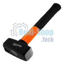 Кувалда Sparta 1000 г, фибергласовая обрезиненная рукоятка