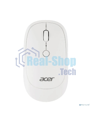 Мышь беспроводная Acer OMR138 белый, 1600 dpi, радиоканал, USB, кнопки - 4