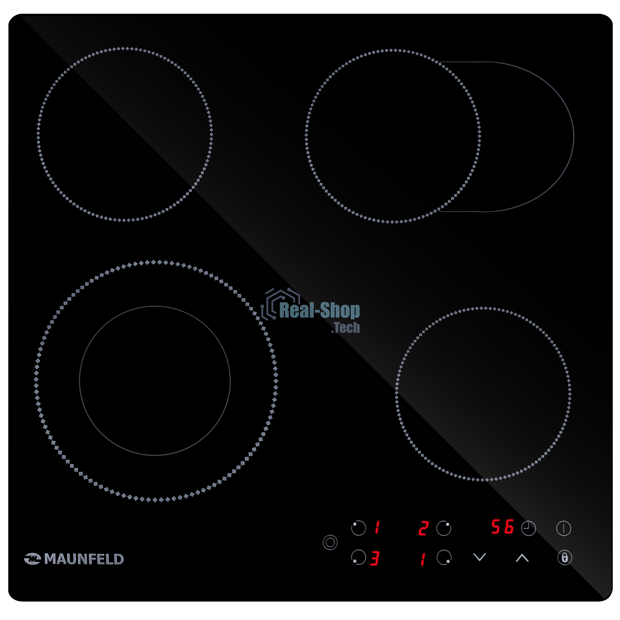 Электрическая варочная панель Maunfeld EVCE594SMDPBK