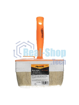 Кисть-ракля Sparta 40х140 мм, натуральная щетина, пластмассовый корпус, пластмассовая ручка