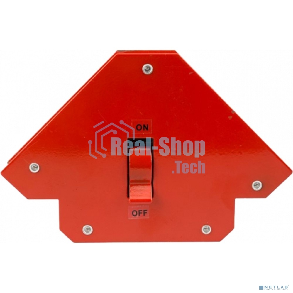 Магнитный угольник-держатель для сварки Rexant отключаемый на 3 угла, усилие 23 кг