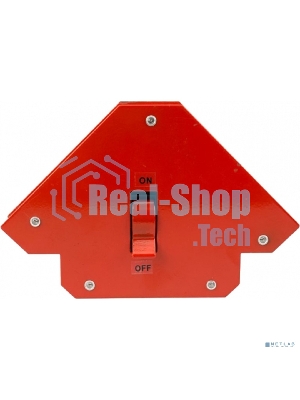 Магнитный угольник-держатель для сварки Rexant отключаемый на 3 угла, усилие 23 кг