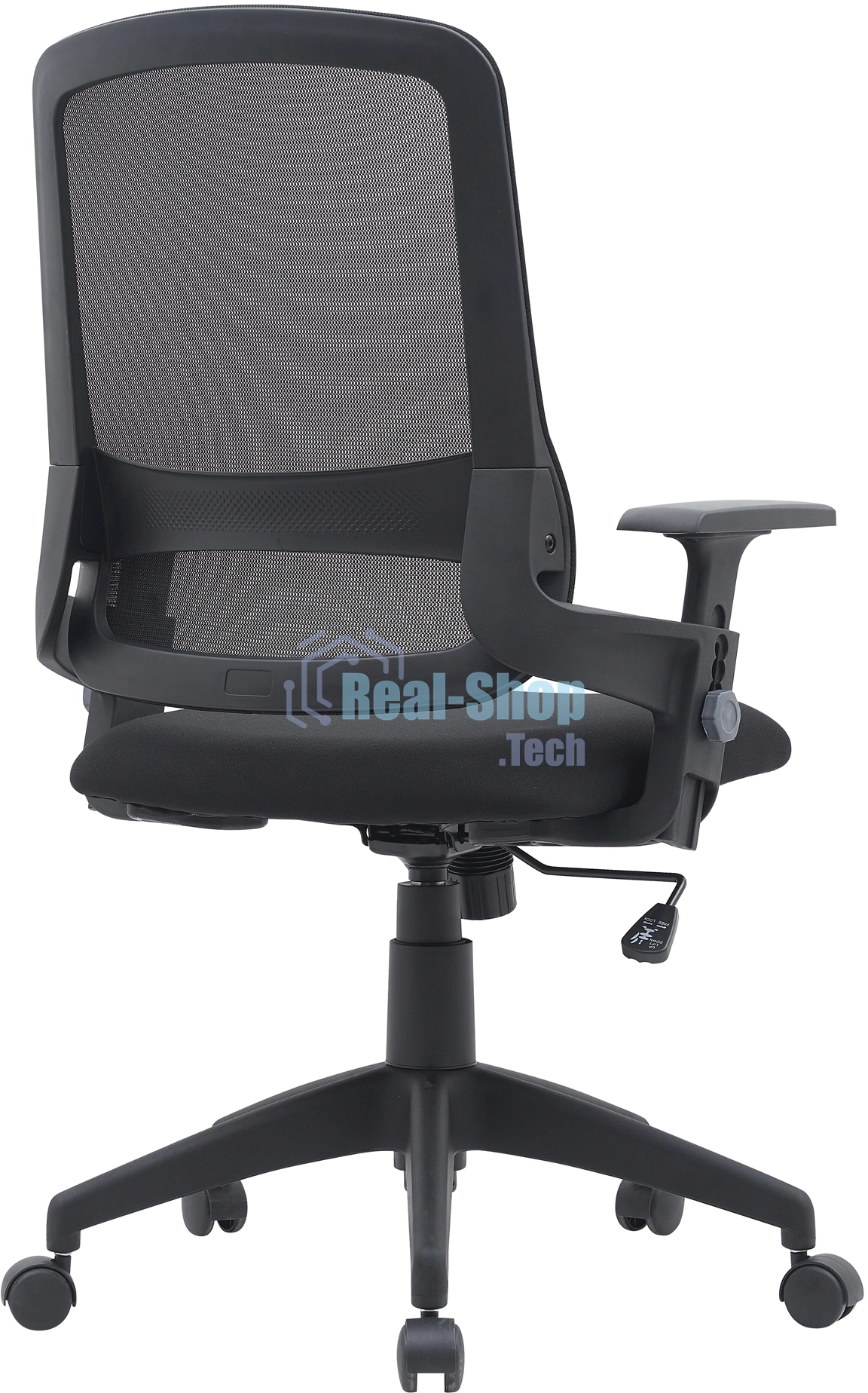 Кресло компьютерное Cactus CS-MC313-BK черный, сетка/ткань