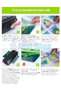 Пленка для ламинирования Cactus 125мкм A4 (25шт) глянцевая 216x303мм CS-LPGA412525