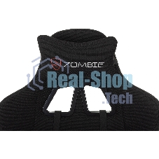 Кресло игровое Zombie Carry черный, крестов. пластик