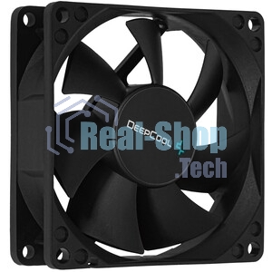 Вентилятор для корпуса DEEPCOOL XFAN 80 черный, 80 мм, 1800 об/мин, 20.3 дБ, Molex