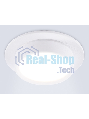 Светильник встраиваемый Ambrella light TN6733 WH белый IP44 GX53 D110*57