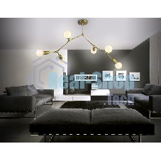 Светильник Ambrella light TR8038/6 BS латунь E27*6 max 40W D670*590
